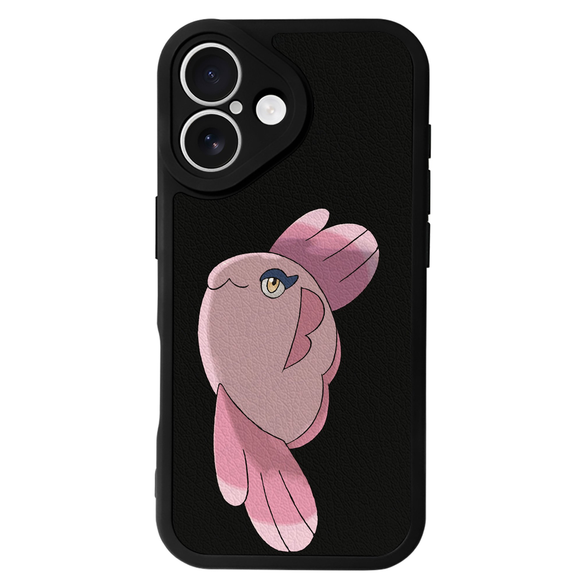 （画像用） ポケットモンスター Pokémon 【iPhone 16シリーズ対応】シリコンスマホケース（レザー調） 材質：シリコン